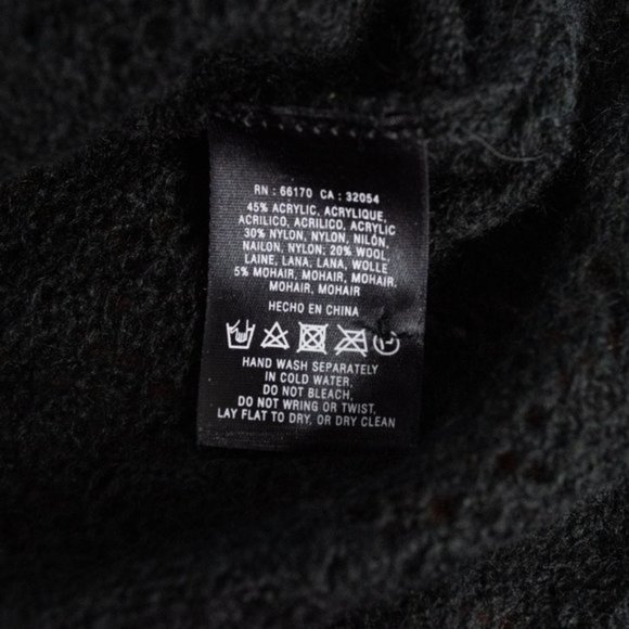 Rosie Neira Ruched Pointelle Cardigan/sweater sz S - Picture 10 of 10